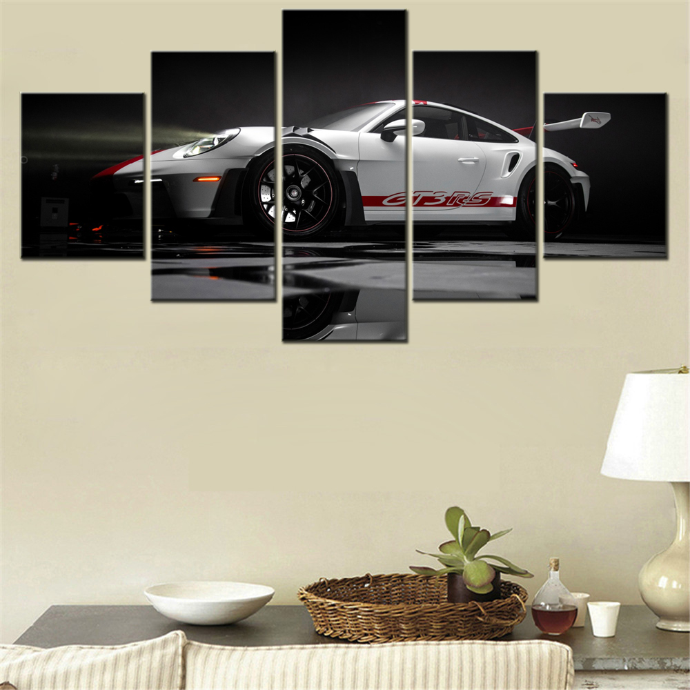 Interior Design Poster - 5 Pieces Canvas Wall Arts Poster
