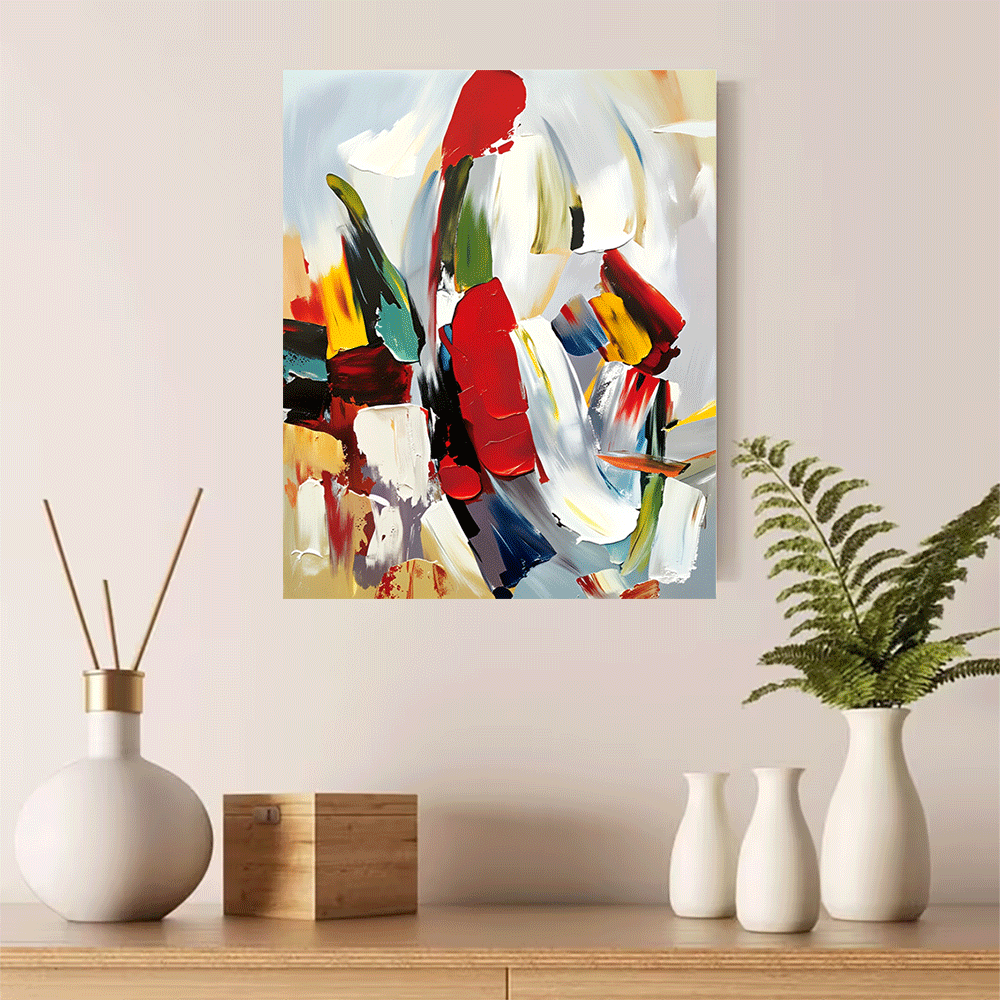 Interior Design Poster - 1PC-Canvas poster Unframed Abstract Art Canvas