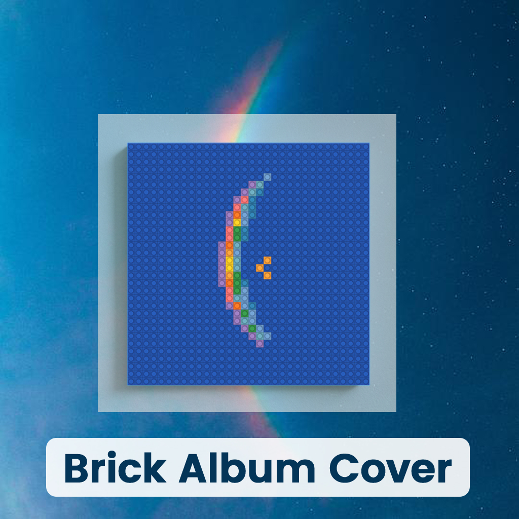 Interior Design Lego - C-Coldplay Band Album Cover Art Design