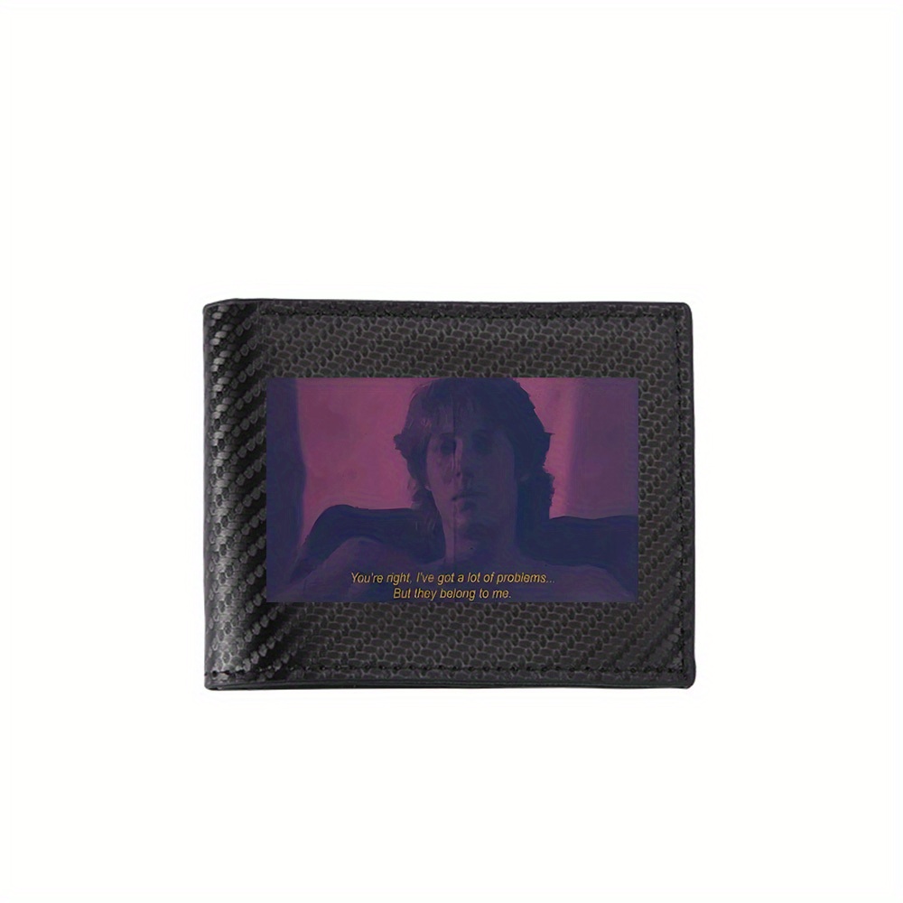 Interior Design Quotes - Person,problems,purple,words,quote. Men's Wallets Simple Business Modern