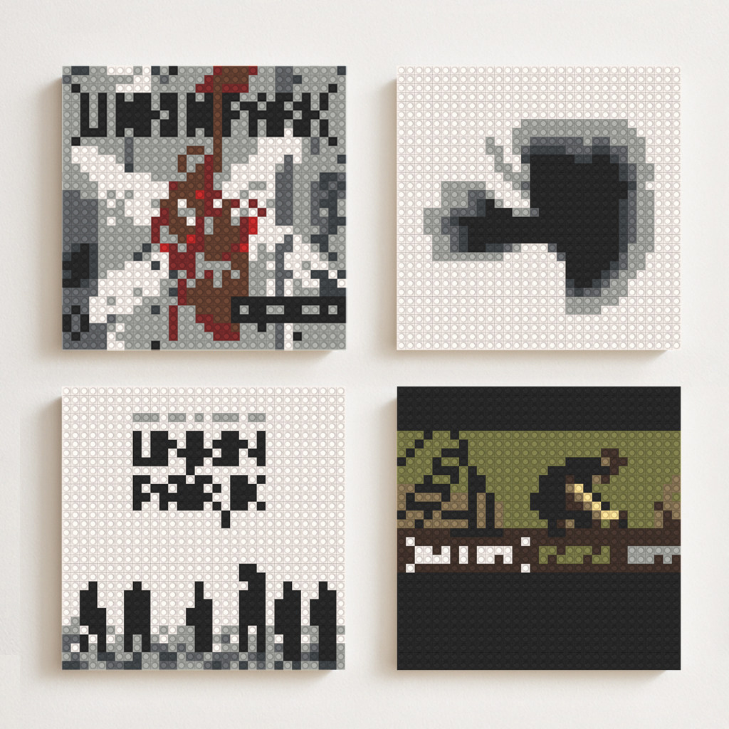 Interior Design Lego - L-Linkin Park Band Album Cover Design
