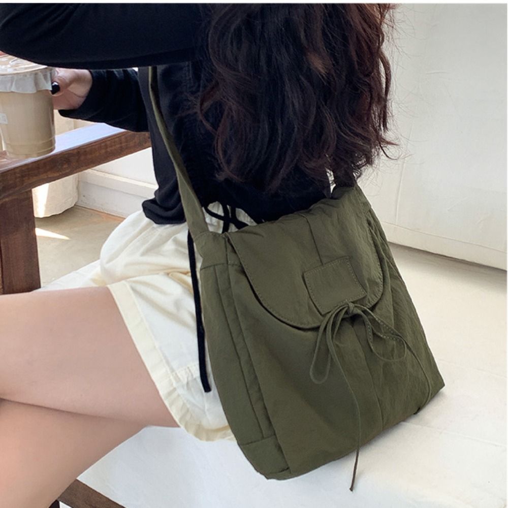 Korean Style Flap Nylon Bow Cr - Interior Design Korean Style recensione e prezzo