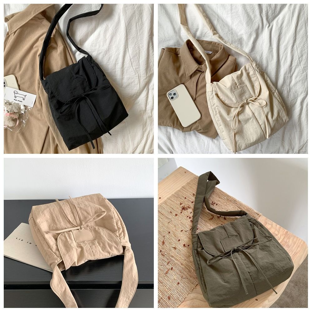 Korean Style Flap Nylon Bow Cr - Interior Design Korean Style recensione e prezzo