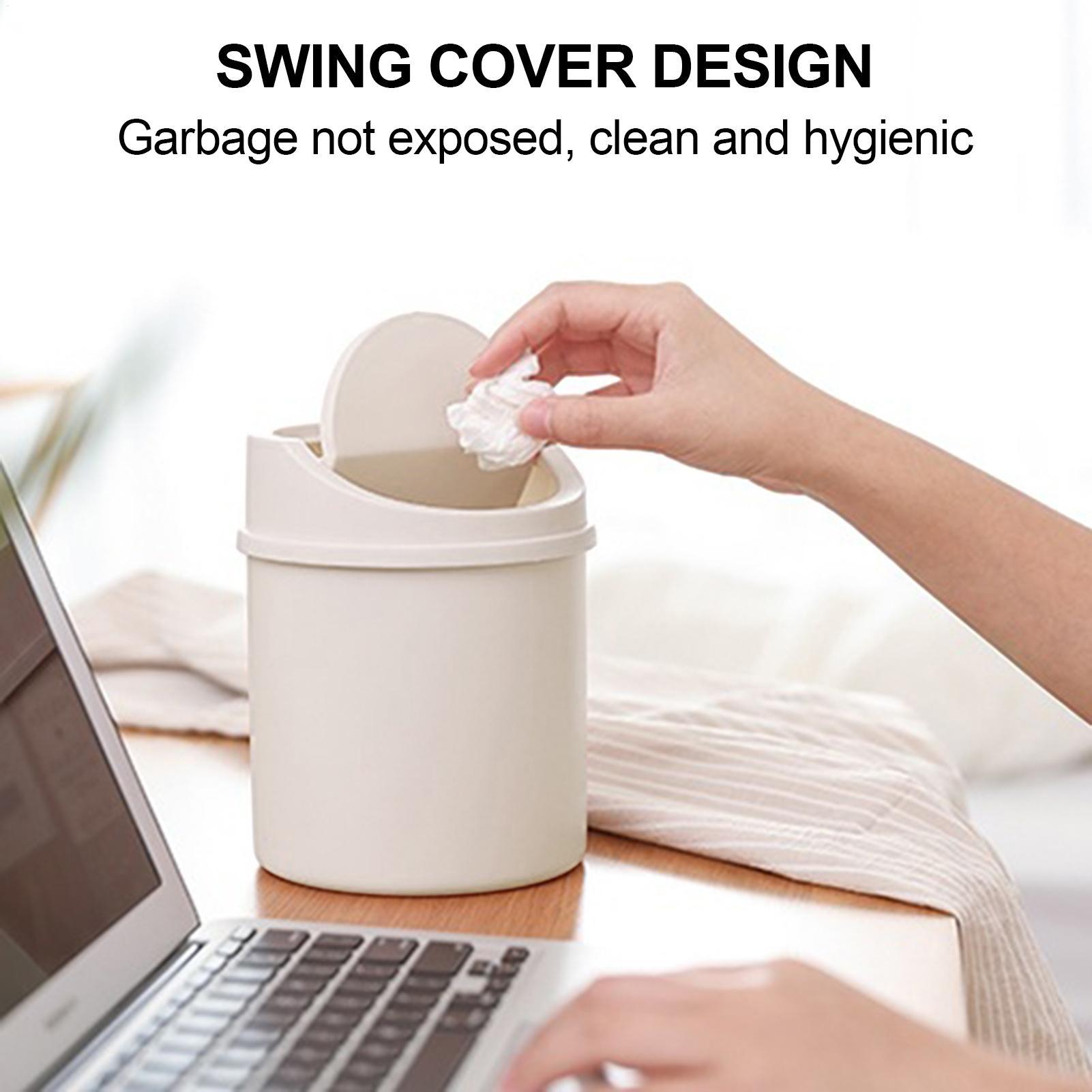 Mini Waste Bin Desktop Garbage - Interior Design Office Space recensione e prezzo