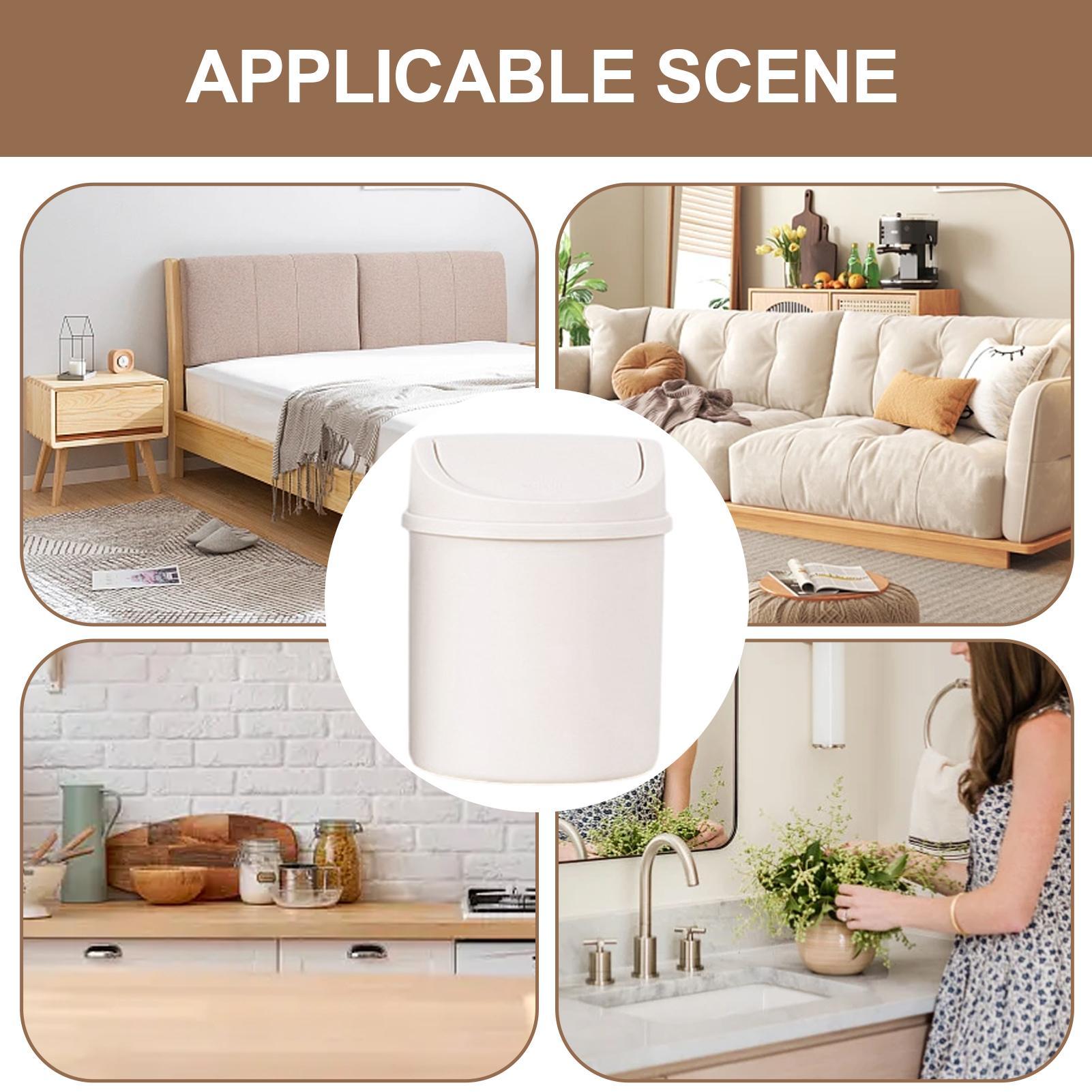 Mini Waste Bin Desktop Garbage - Interior Design Office Space recensione e prezzo