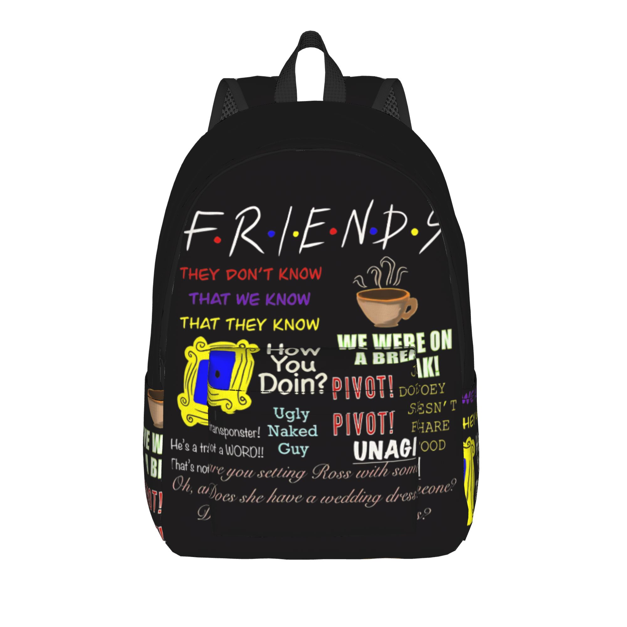 Friends Mixed Quote Typo Backp - Interior Design Quotes recensione e prezzo