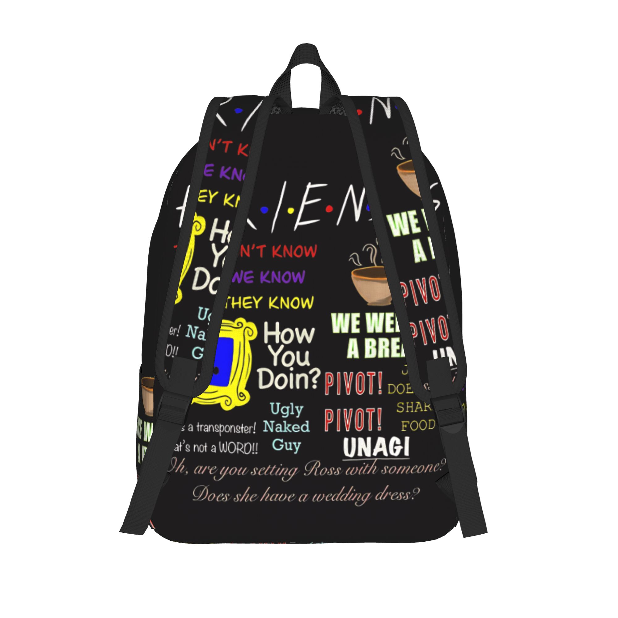 Friends Mixed Quote Typo Backp - Interior Design Quotes recensione e prezzo