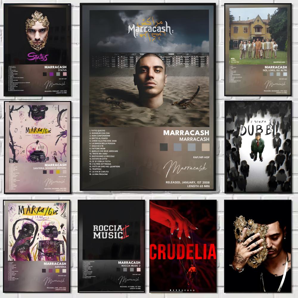 Singer M-Marracash Painting Ca - Interior Design Poster recensione e prezzo