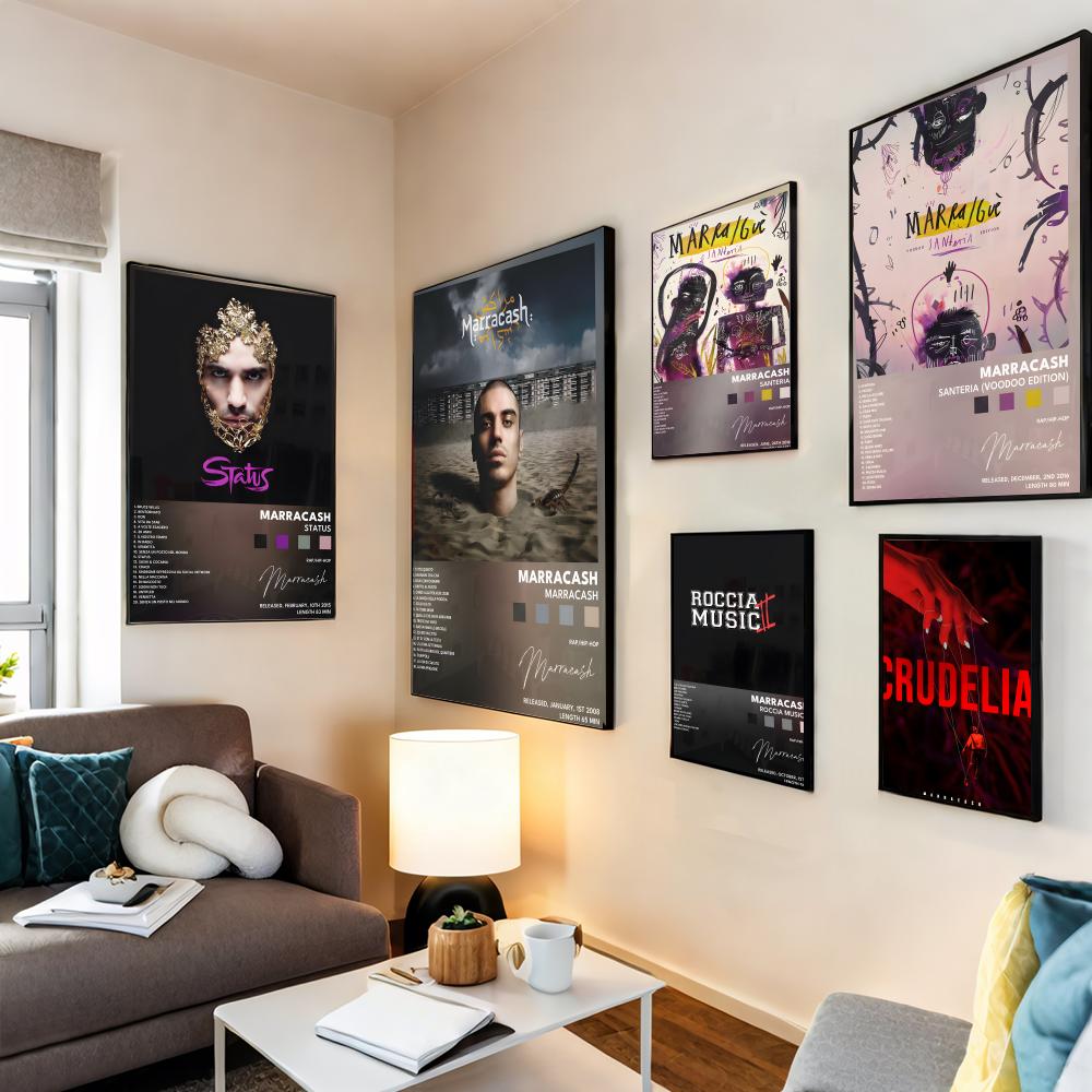 Singer M-Marracash Painting Ca - Interior Design Poster recensione e prezzo
