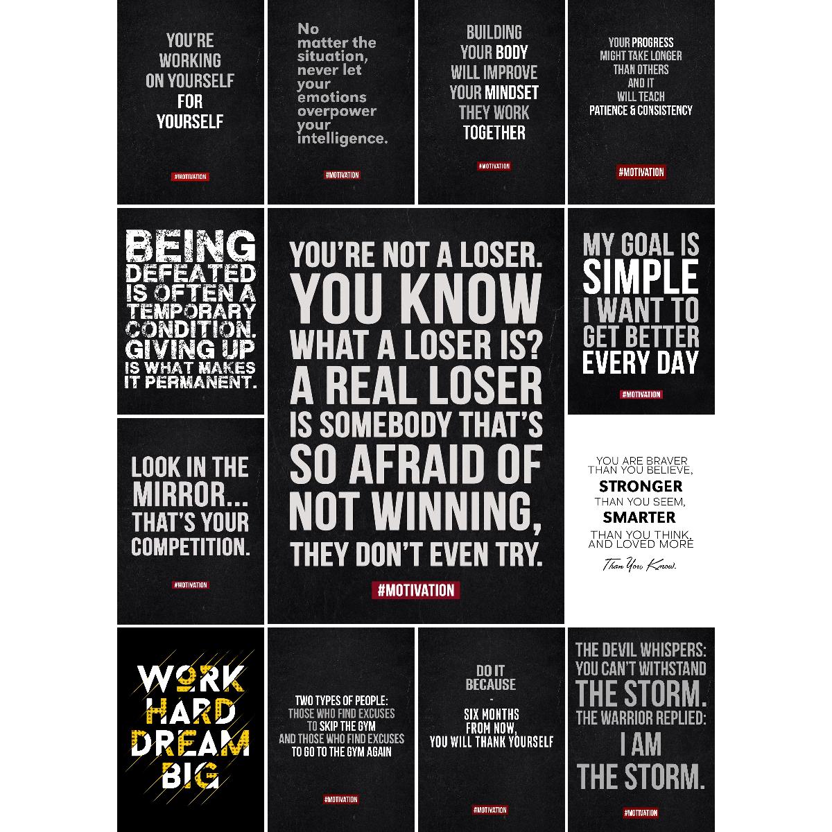 Inspirational Text Art Collect - Interior Design Quotes recensione e prezzo