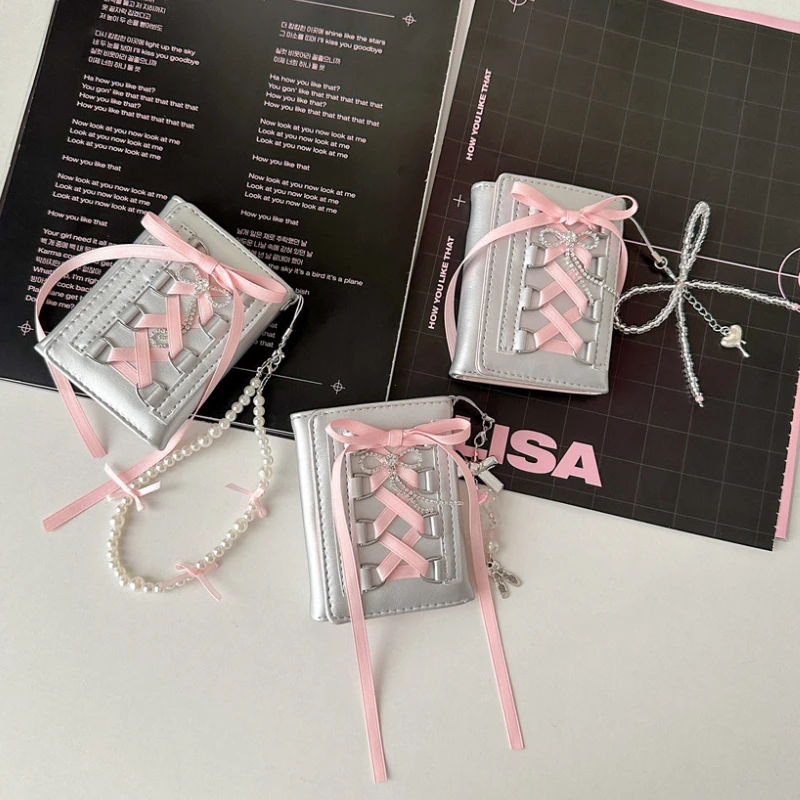 Silver Sweet Wallets for Women - Interior Design Korean Style recensione e prezzo