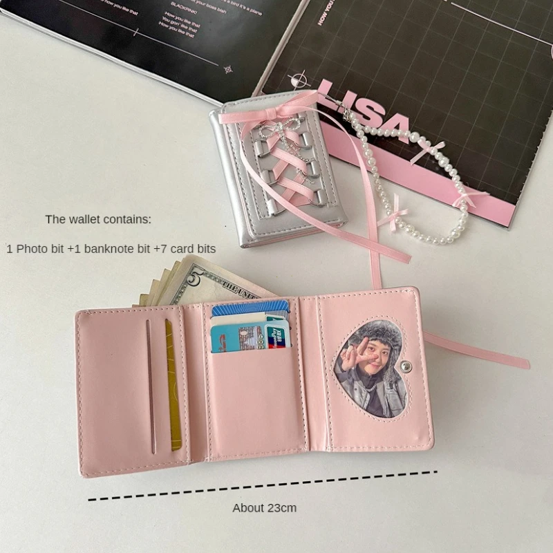 Silver Sweet Wallets for Women - Interior Design Korean Style recensione e prezzo