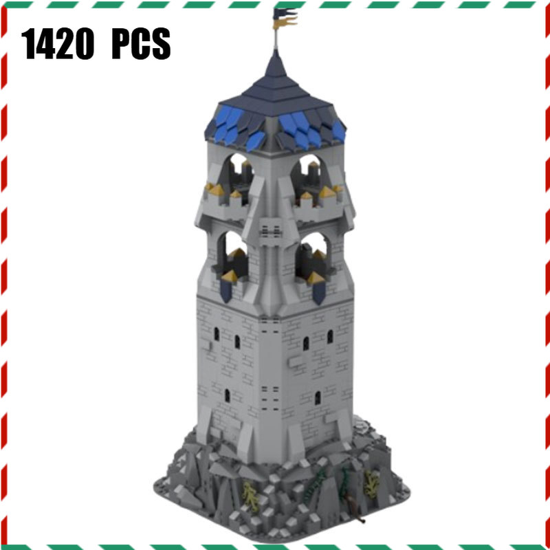 Medieval Castle Watch Tower Bu - Interior Design Lego recensione e prezzo