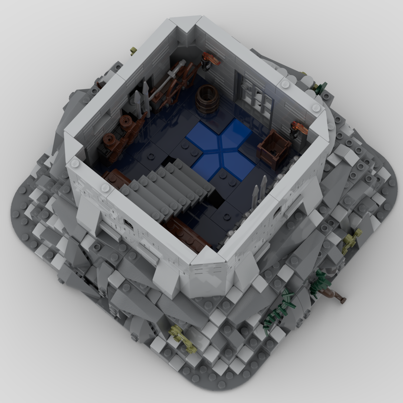 Medieval Castle Watch Tower Bu - Interior Design Lego recensione e prezzo