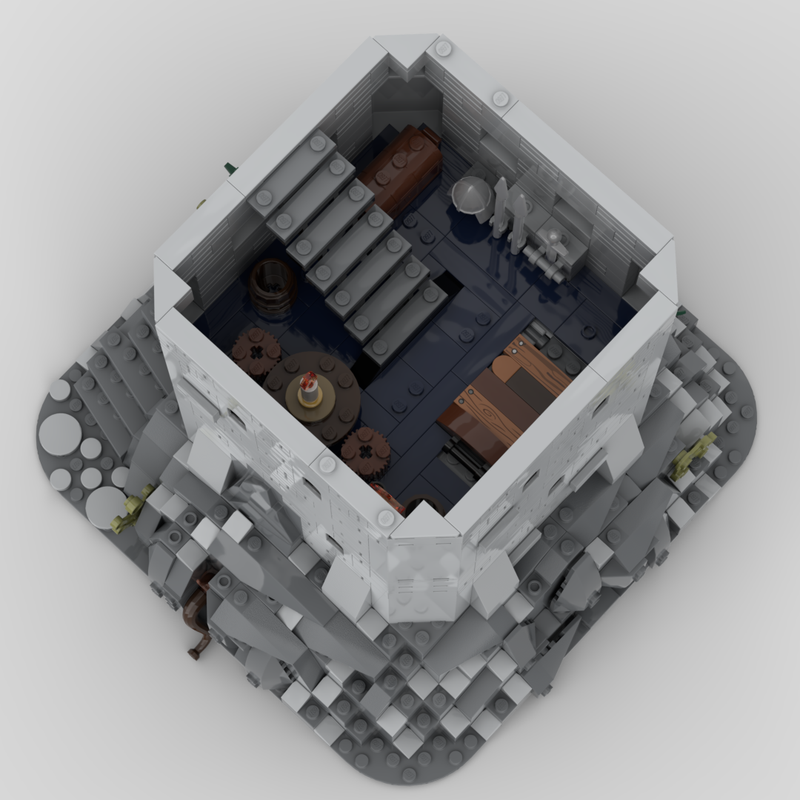 Medieval Castle Watch Tower Bu - Interior Design Lego recensione e prezzo