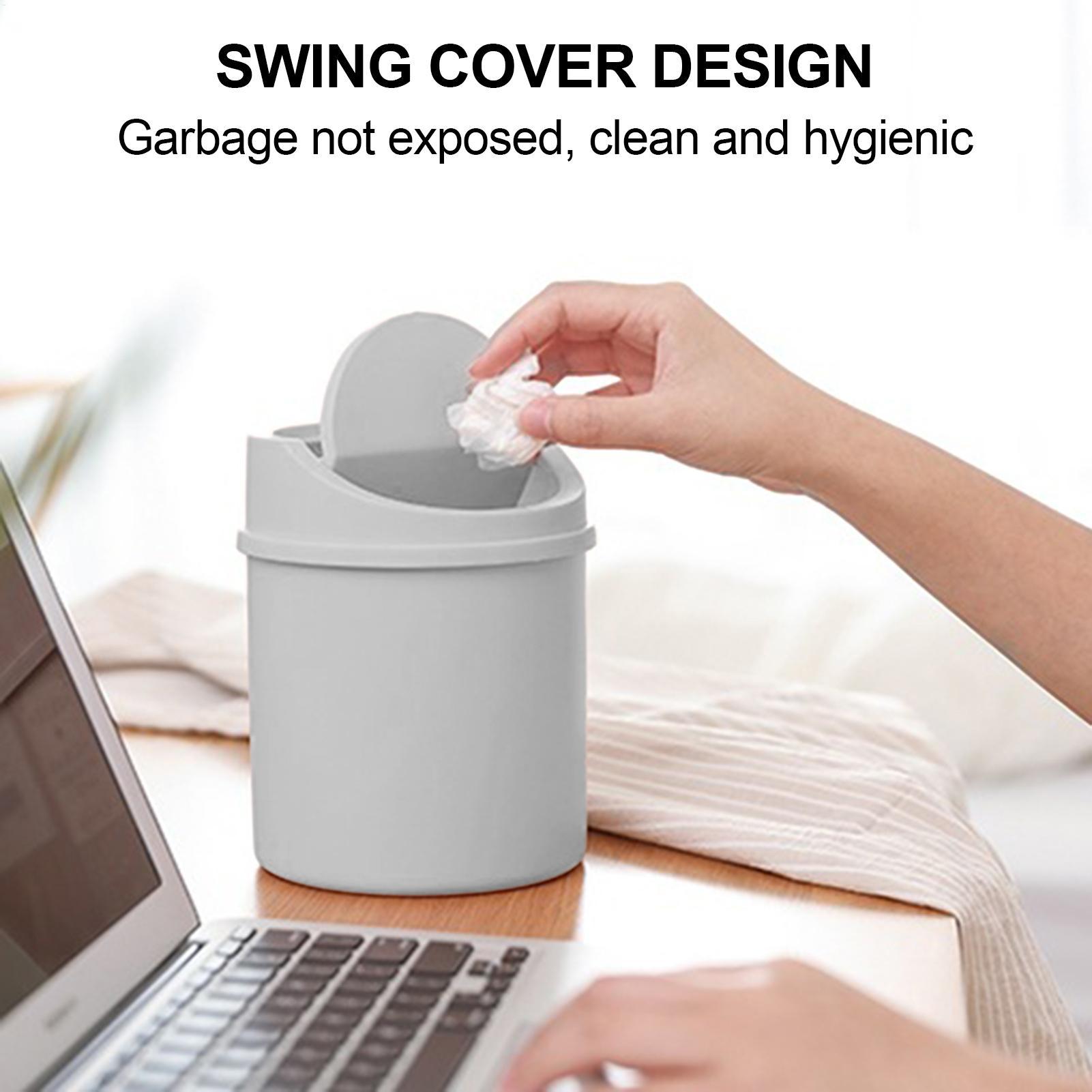 Mini Trash Can With Flipping L - Interior Design Office Space recensione e prezzo