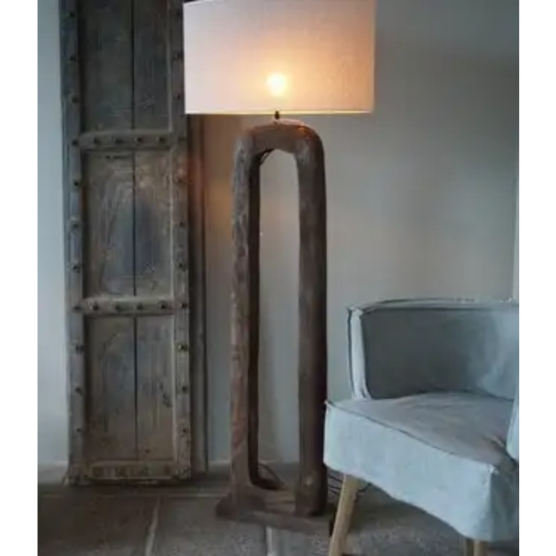 Brown Wooden Floor Lamp Wooden - Interior Design Office Space recensione e prezzo
