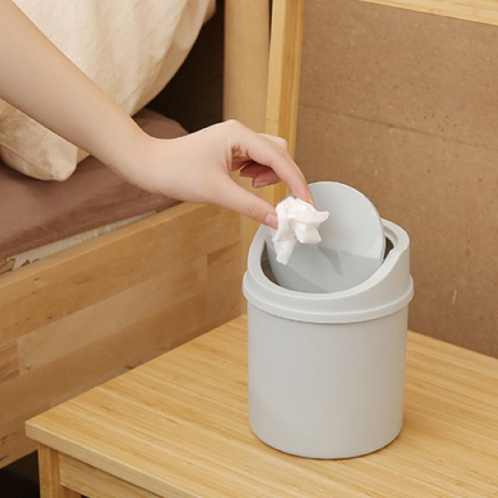 Mini Desktop Bin Small Trash C - Interior Design Office Space recensione e prezzo