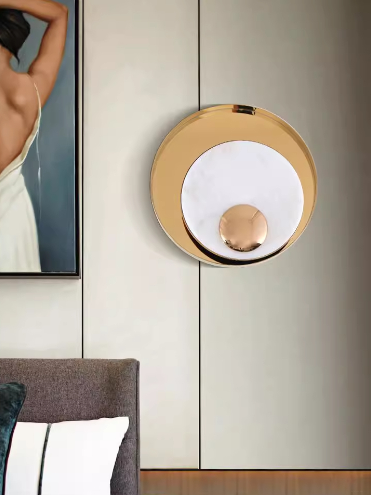 Nordic design circular marble  - Interior Design Gold recensione e prezzo