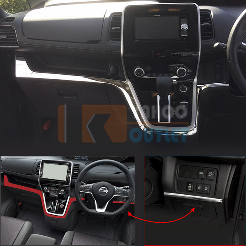 4pcs Car Interior Panel Trim C - Interior Design Gold recensione e prezzo