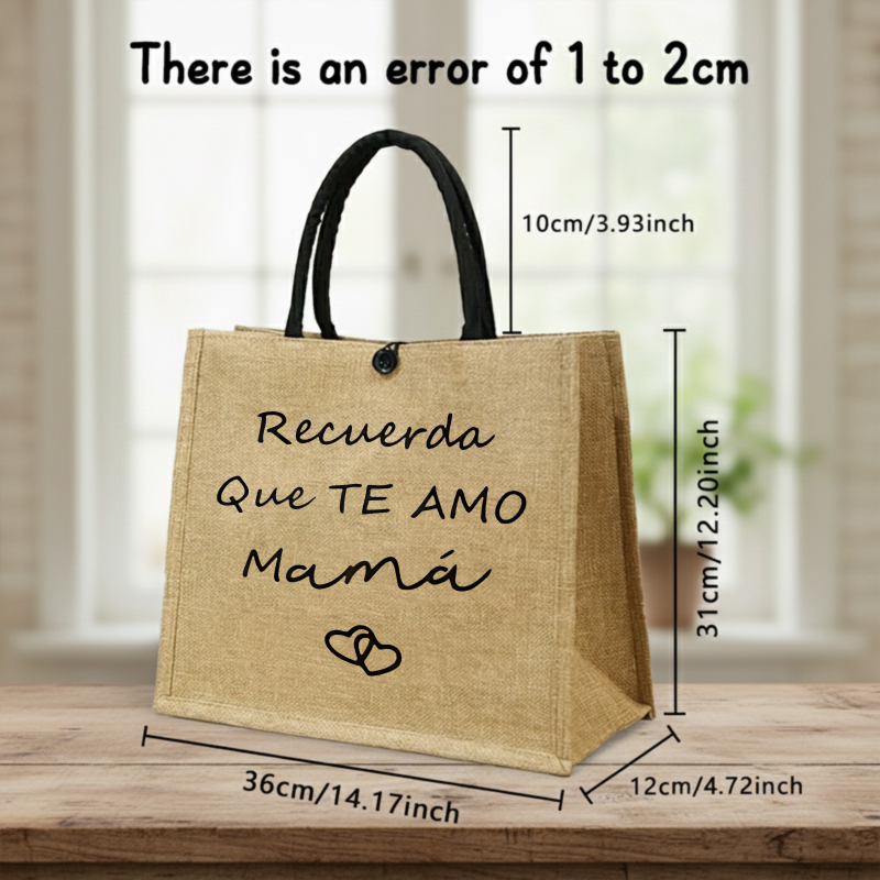 Remember I Love You Mom Tote B - Interior Design Quotes recensione e prezzo