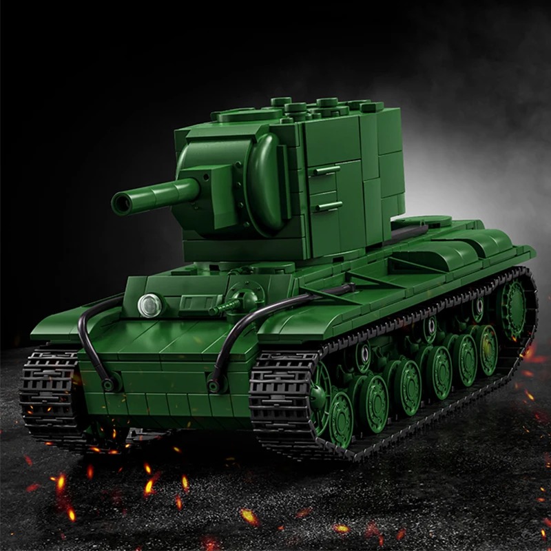 KV-2 Tank Model Kit - 1321PCS  - Interior Design Lego recensione e prezzo