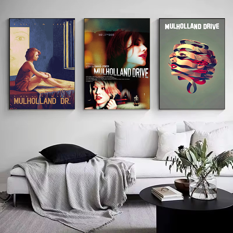 Retro Classic Movie Mulholland - Interior Design Poster recensione e prezzo
