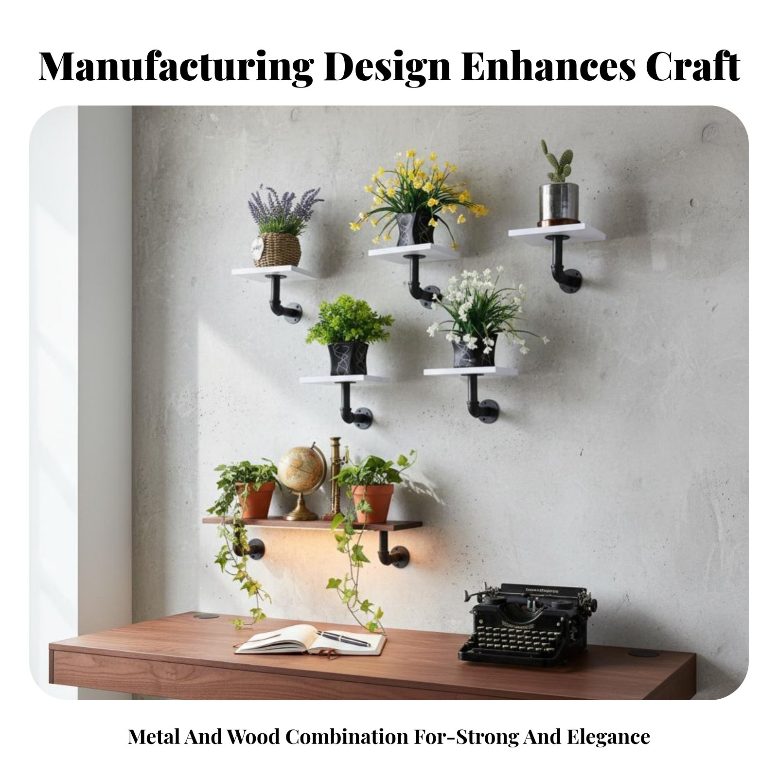 mechanical Pipe Shelf Vintage  - Interior Design Office Space recensione e prezzo