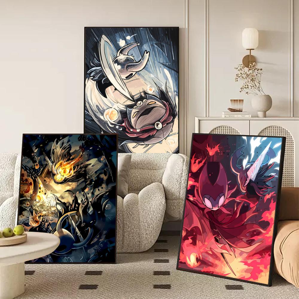 Game H-Hollow K-Knight Paintin - Interior Design Poster recensione e prezzo