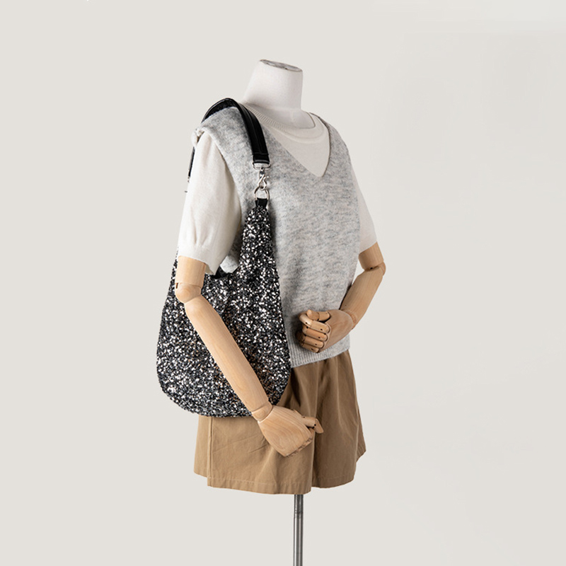 Fashion Sequins Shiny Tote Bag - Interior Design Korean Style recensione e prezzo