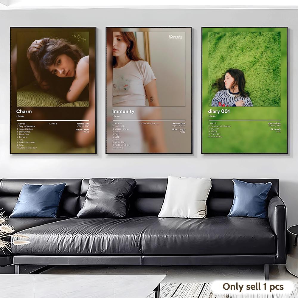 C-Clairo Pop Music Album Paint - Interior Design Poster recensione e prezzo