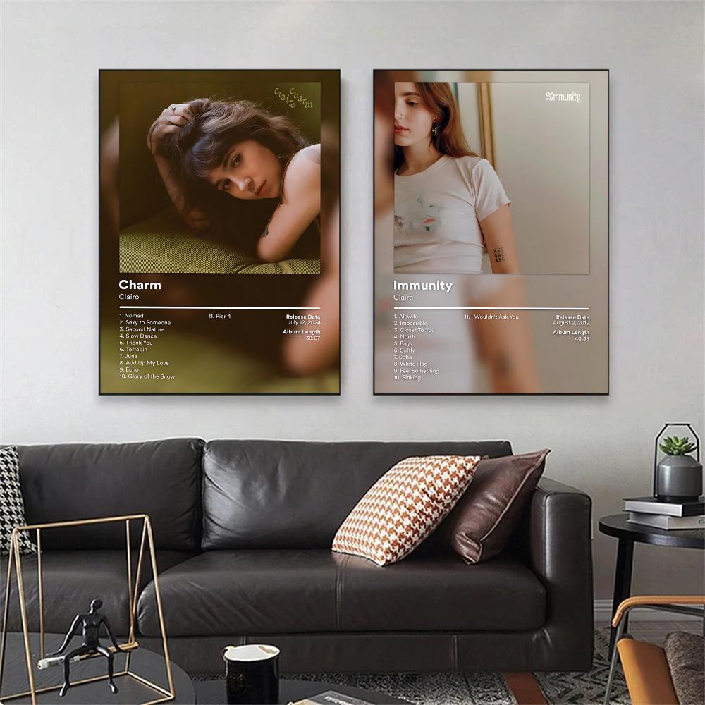 C-Clairo Pop Music Album Paint - Interior Design Poster recensione e prezzo